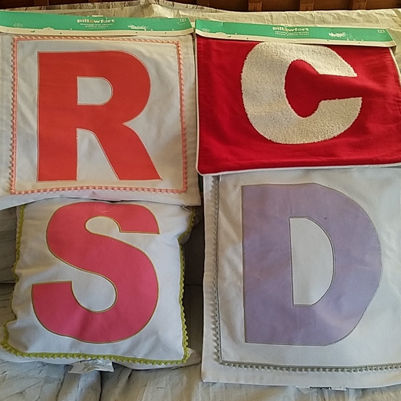 monogram throw Pillow covers - Picture 5 of 9